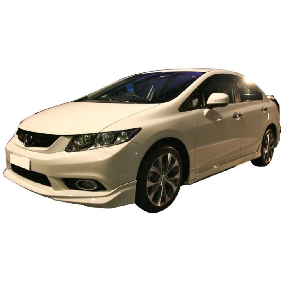  Honda Civic Modulo Black Edition Yan Marşpiyel Seti (2012-2015) --MAYUK Dizayn--