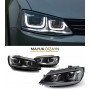 VW JETTA MK6 Çift U Far Seti (2011-) --MAYUK Dizayn--