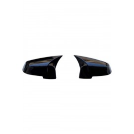 301 Batman Yarasa Ayna Kapağı Piano Black / 2012 Sonrası