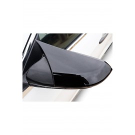 301 Batman Yarasa Ayna Kapağı Piano Black / 2012 Sonrası