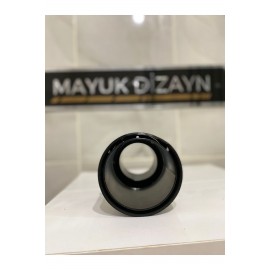 AKRAPOVİC 90mm BMW ÇİZGİSİZ M SPORT Karbon TEKLİ Siyah Egzoz Ucu 2 ADET