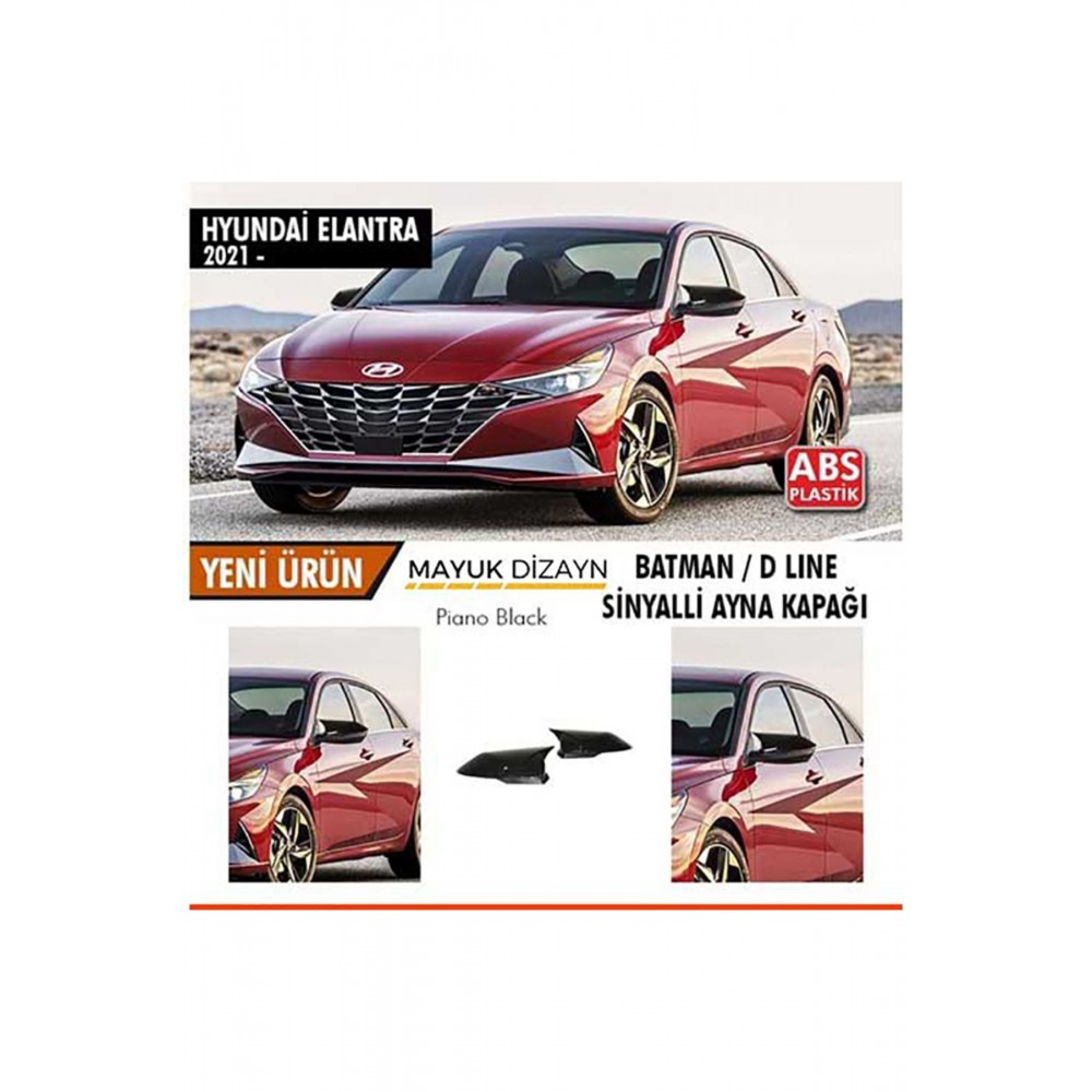 HYUNDAİ ELANTRA (2021+) BATMAN YARASA AYNA KAPAĞI