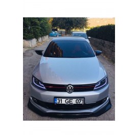 Jetta Mk6 Batman Yarasa Ayna Kapağı Piano Black / 2010-2018