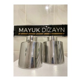  MERCEDES SLK YASSI KROM TEKLİ Egzoz Ucu 2 ADET