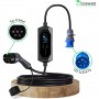 Coswatt Taşınabilir Ev Şarj Cihazı CS-P1-32A / 7.4kW / 5m / Türkçe / 220V AC / Tip-2 / 3X32A CEE / Ev Tipi Dönüştürücü / Çanta