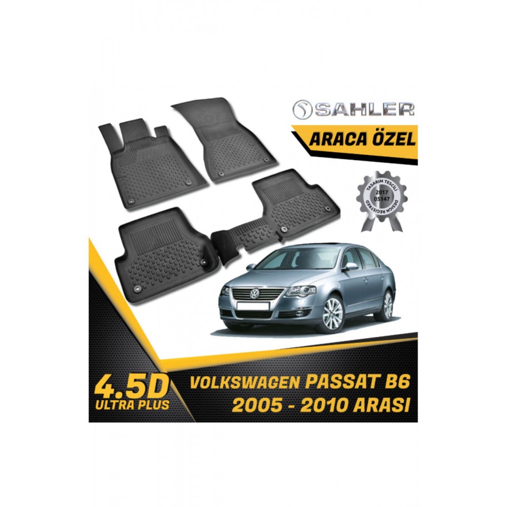  Volkswagen Passat B6 SAHLER 4.5D Paspas (2005-2010) -- MAYUK Dizayn --